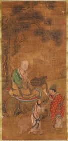 Yan Liben (act. 7th century), attributed to, Arhats