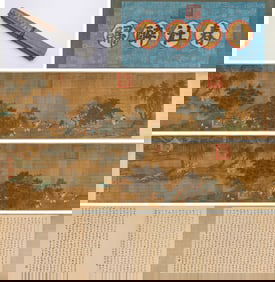 Tang Yin (1470-1524), attributed to, Drunken Return from Spring Festival Handscroll