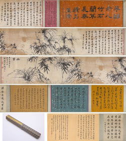 Li Shan (1686-1762), attributed to, Bamboo Handscroll