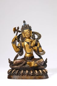 A Figure of Ushnishasitatapattra