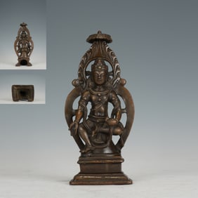 Bronze GuanYin Figure