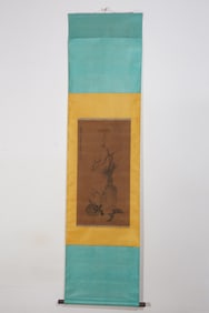 Chinese Drawing Flower and Flower Pot Painting