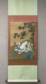 Chinese Drawing Character Story Painting,Su Hanchen Mark