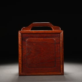 Huanghuali Wood Food Tray Box