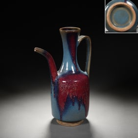 Jun Ware Porcelain Pot