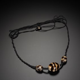 Dzi Bead Necklace