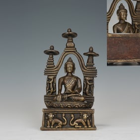 Bronze Sakyamuni Figure