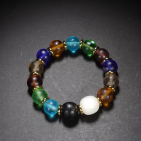 Glassware Bead Bracelet