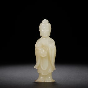 Jade Padmapani Figure
