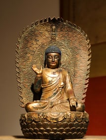 Bronze Sakyamuni Figure