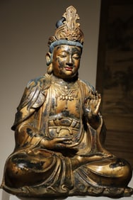 Gilt Bronze Mahasthamaprapta Figure