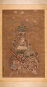 Chinese Drawing Character Painting,Wu Daozi Mark