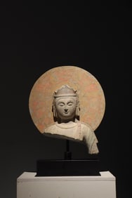 Stone Buddha Figure