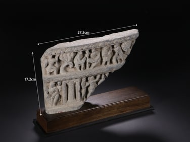 Stone Gandhara Figure