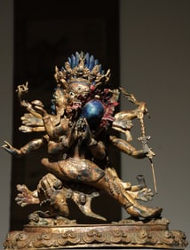 Gilt Bronze Vajra Kilaya Figure