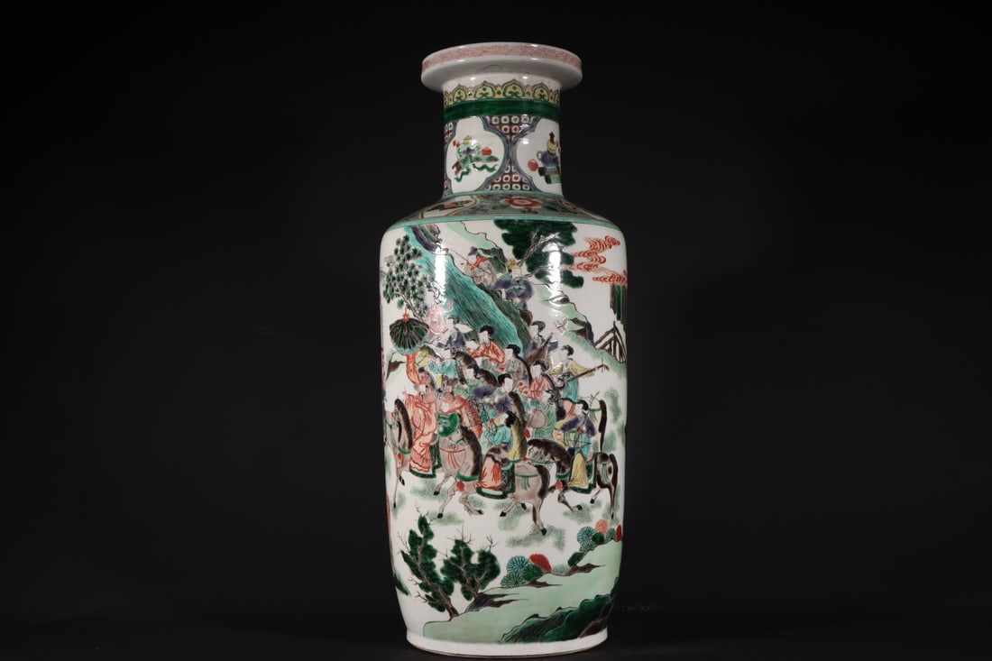 Wucai Character Story Pattern Porcelain Vase (1 of 11)