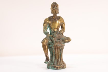 Gilt Bronze Arhat Figure