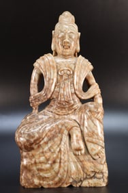 Jade Amitabha Figure