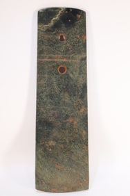 Jade Carved Bird Pattern Axe