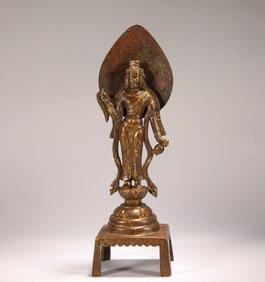 Gilt Bronze Buddha Figure