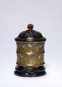 A Tea Dust Glazed Censer