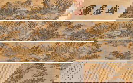 Wen Zhengming (1470-1559), attributed to, Secluded Dwelling in Bamboo Grove