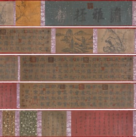 Cao Pi (187-226), attributed to, Calligraphy Handscroll