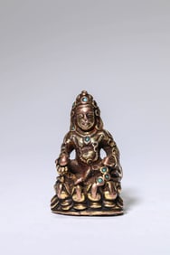 A Figure of Yellow Jambhala