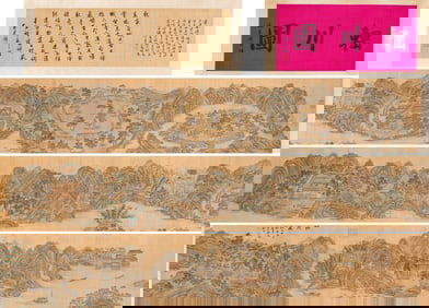 Zhang Daqian (1899-1983), attributed to, Wangchuan Villa Handscroll