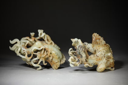 A Group of Jade Birds