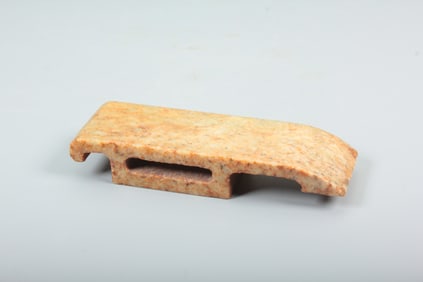 A JADE SWORD SCABBARD SLIDE