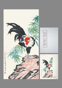 A CHINESE HAND PAINTING WITH THE MARK OF XU BEIHONG