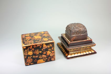 A IMPERIALLY BESTOWED FIVE-DRAGON SEAL