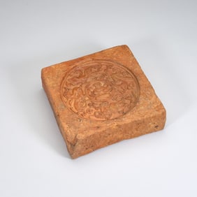 Stone Carved Beast and Character Pattern Brick