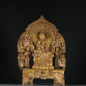 Gilt Bronze Sakyamuni Figure