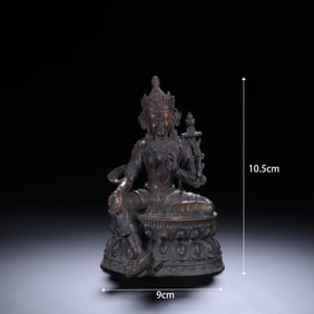 Bronze GuanYin Figure
