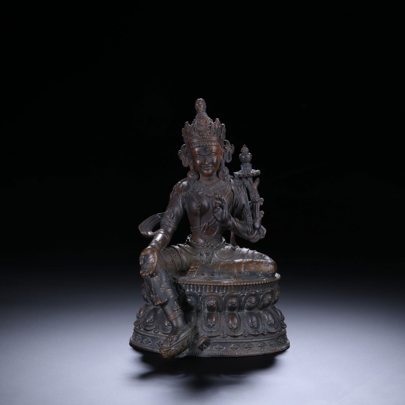 Bronze GuanYin Figure - 2