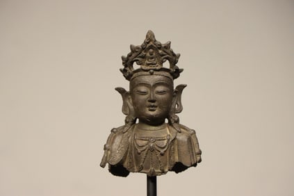 Bronze GuanYin Figure