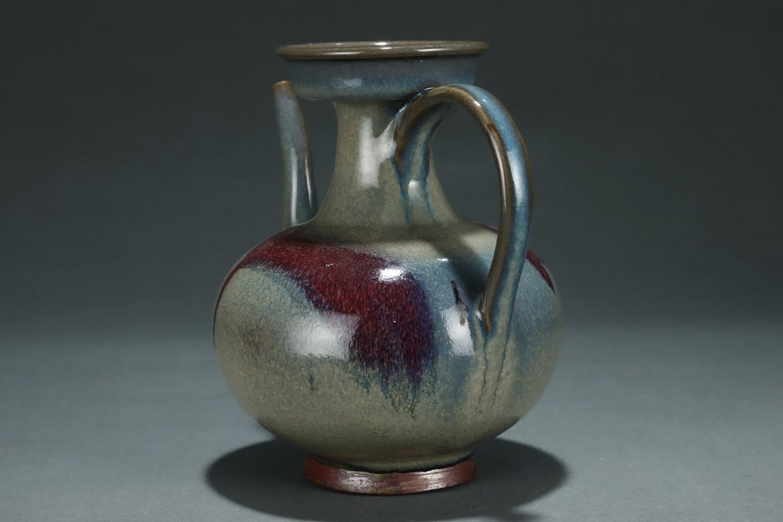Jun Ware Porcelain Pot - 3