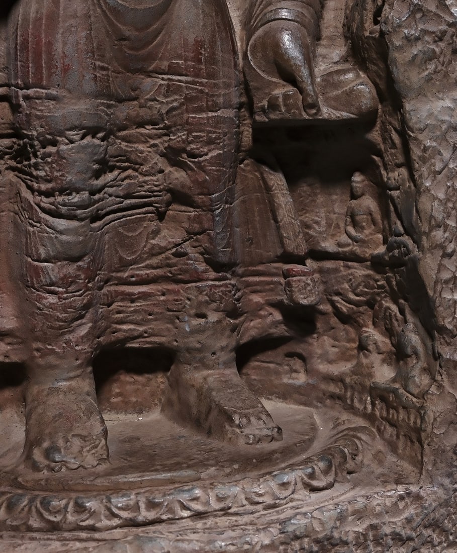 Stone Buddha Figure - 8