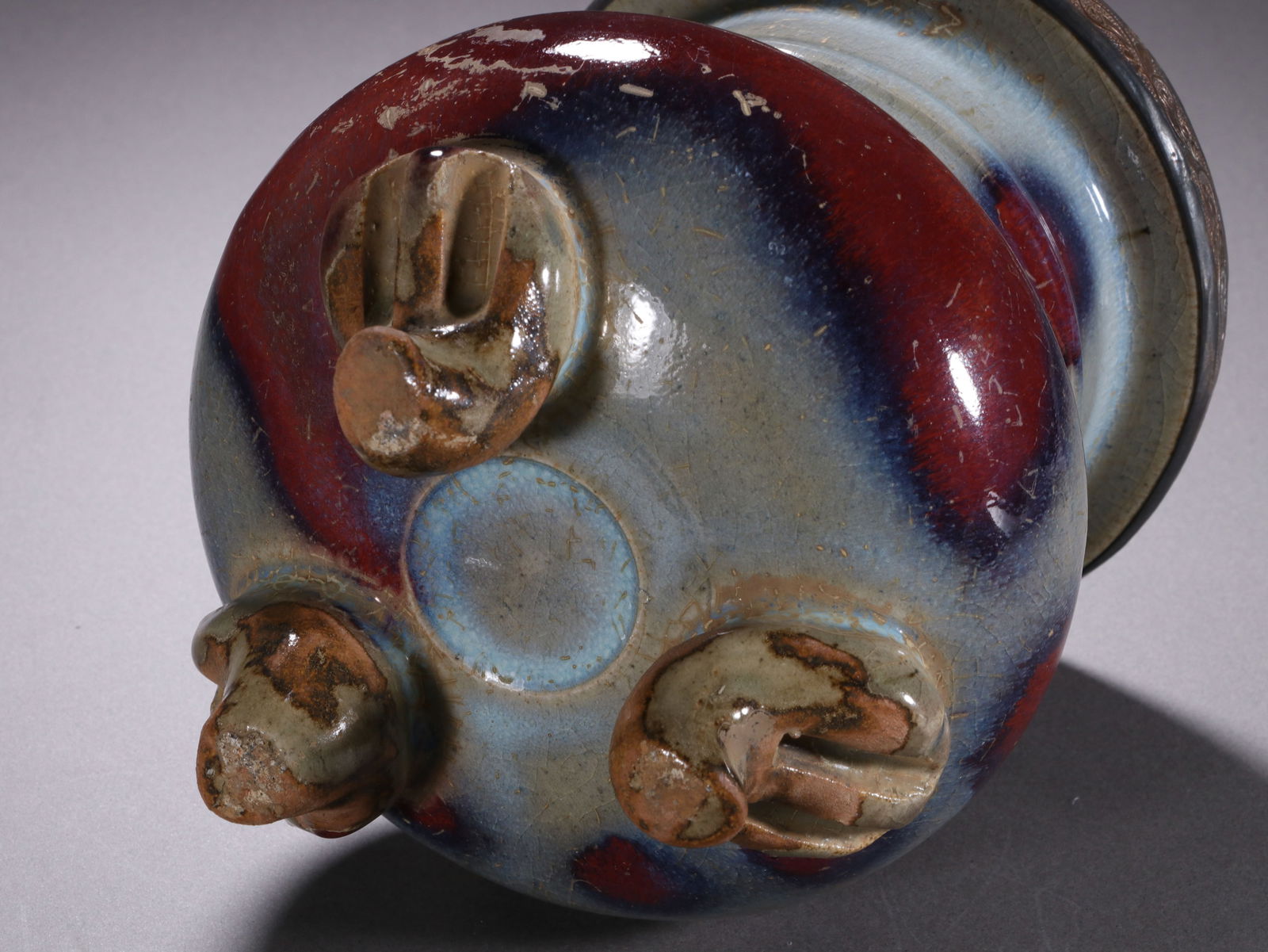 Jun Ware Porcelain Zun - 11