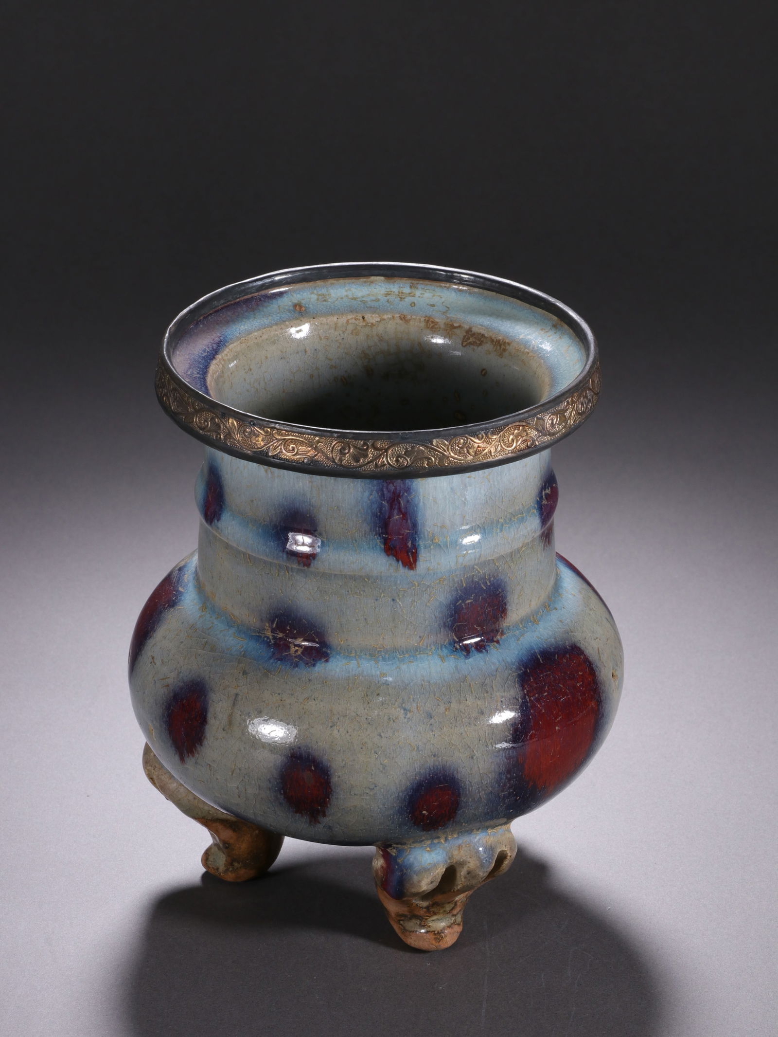 Jun Ware Porcelain Zun - 7