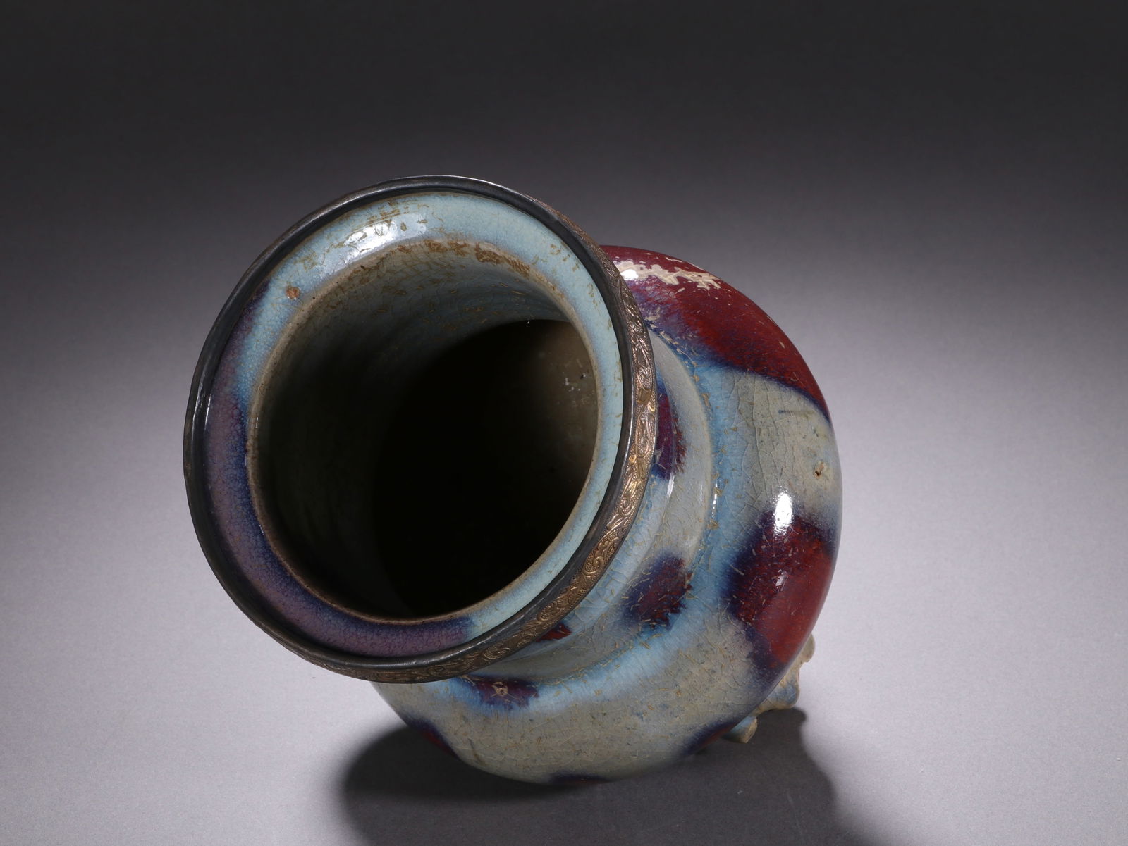 Jun Ware Porcelain Zun - 8