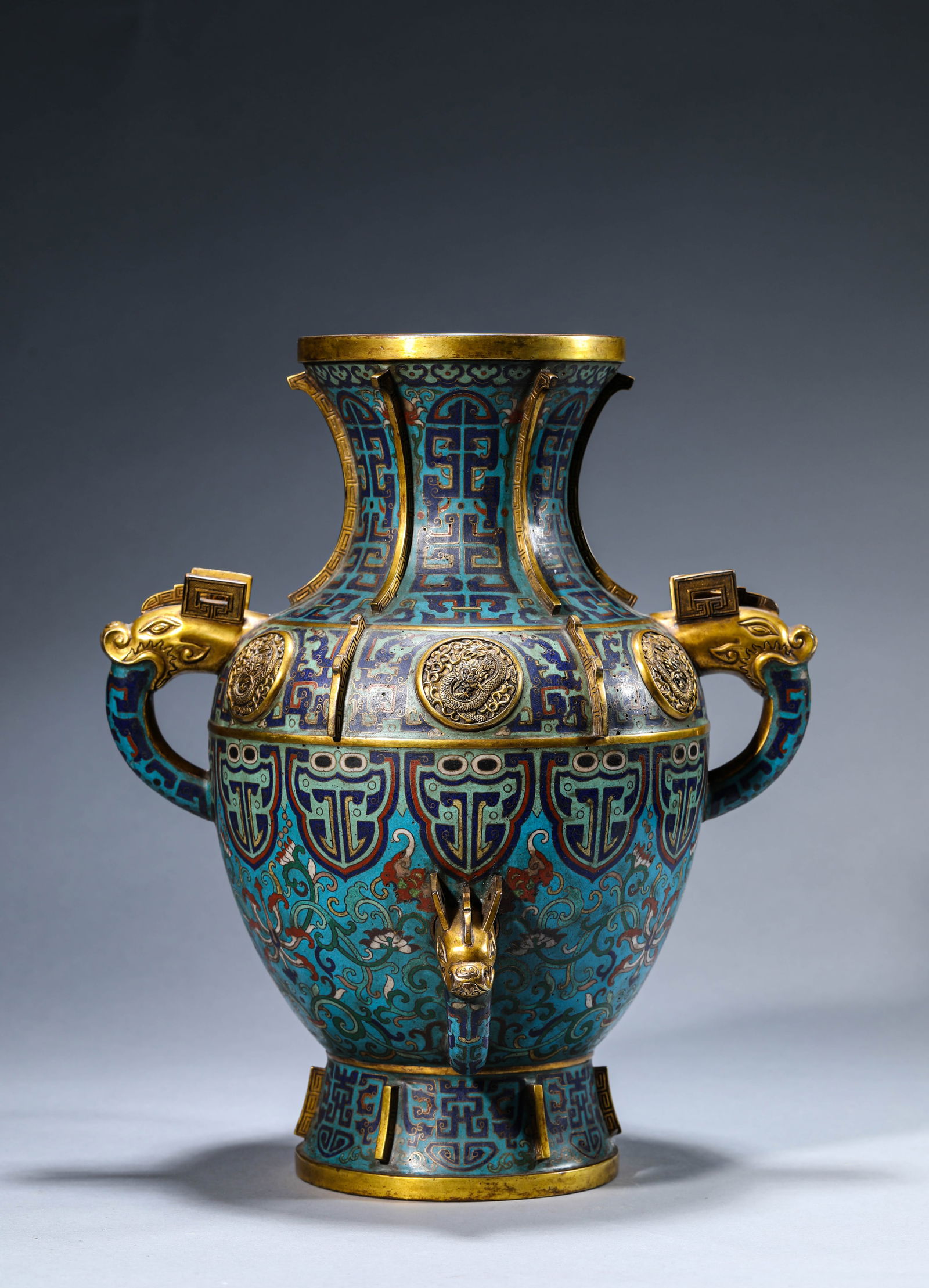 A Cloisonné Enamel Vase (1 of 10)