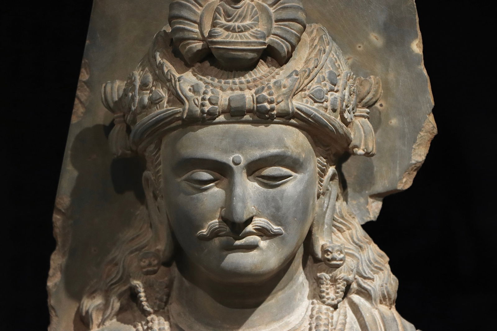 Stone Gandhara Figure - 9