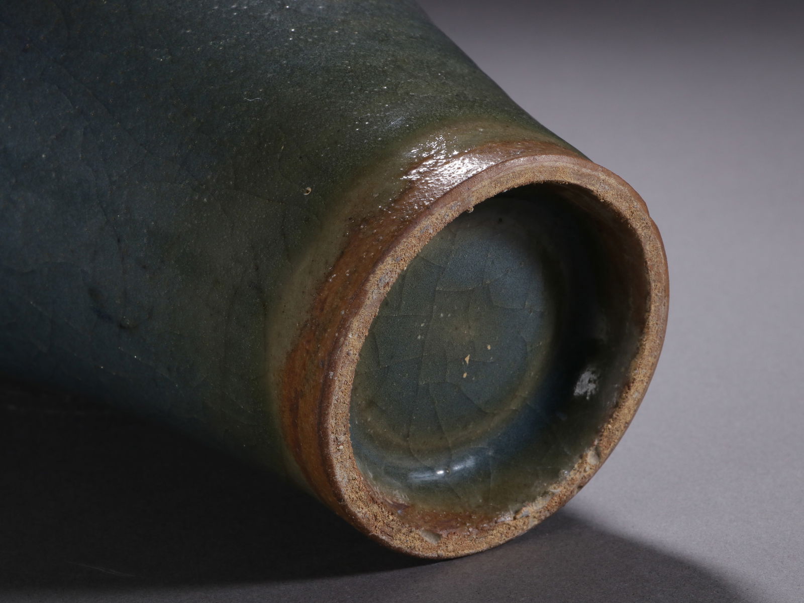 Jun Ware Porcelain Vase - 10