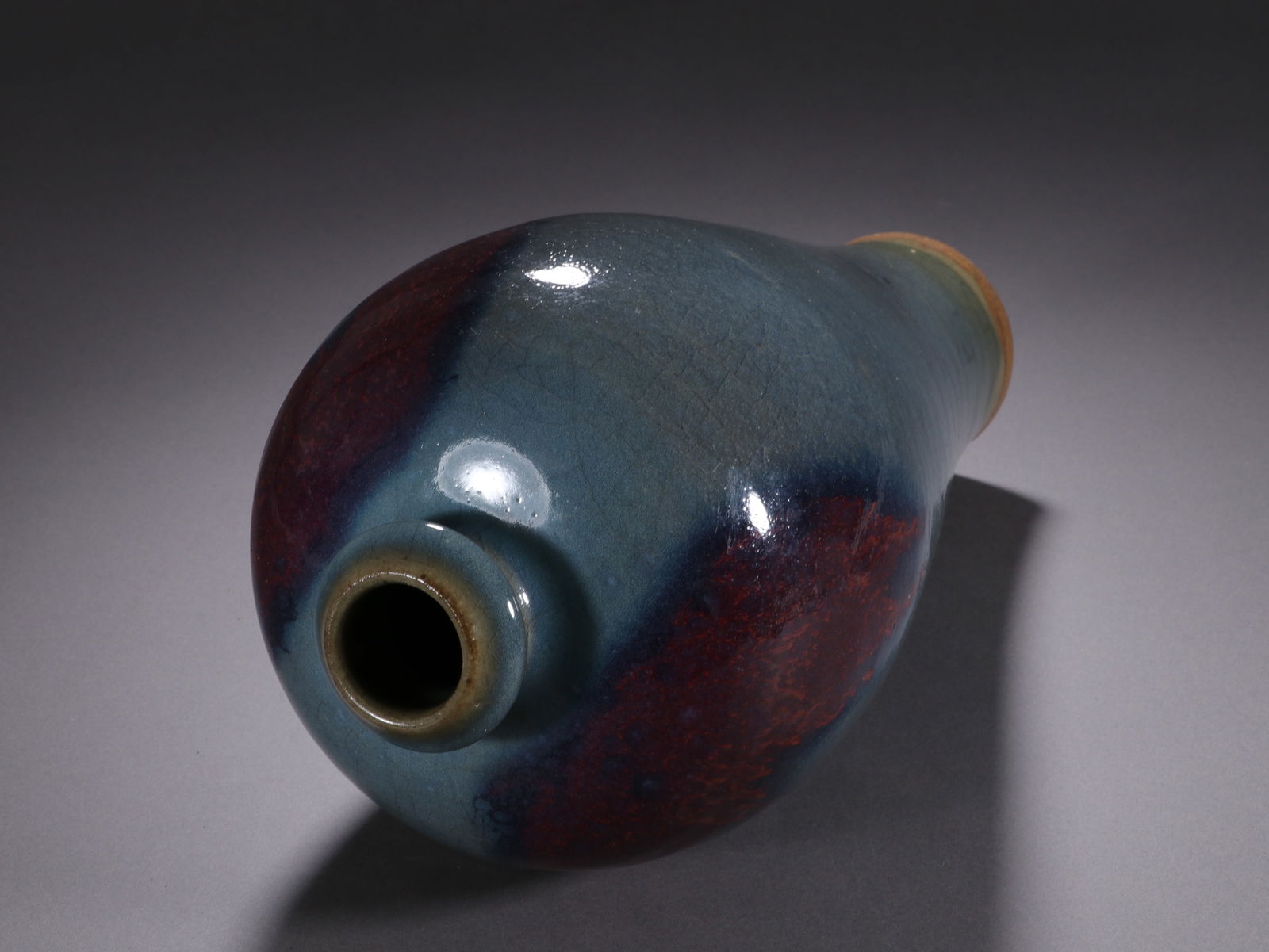 Jun Ware Porcelain Vase - 8