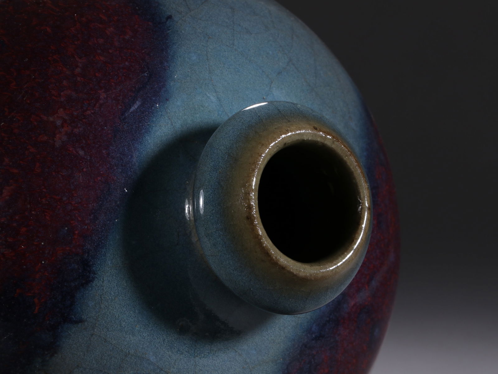 Jun Ware Porcelain Vase - 9