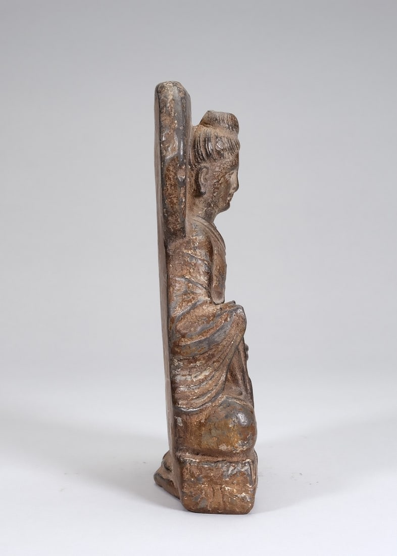 Stone Gandhara Figure - 7