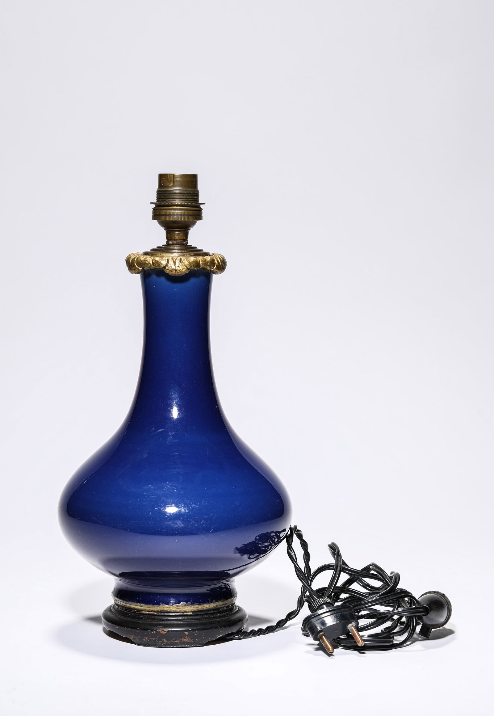 A Sapphire-Blue-Glazed Vase (1 of 5)